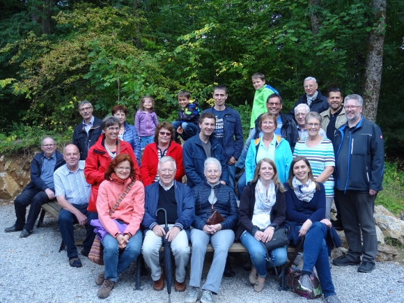 Die Freien Wähler an der Schauhöhle Herbstlabyrinth