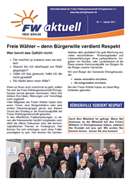 FW aktuell Januar 2011